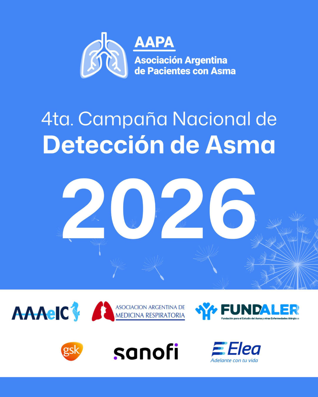 4° Campaña de Detección del Asma 2026